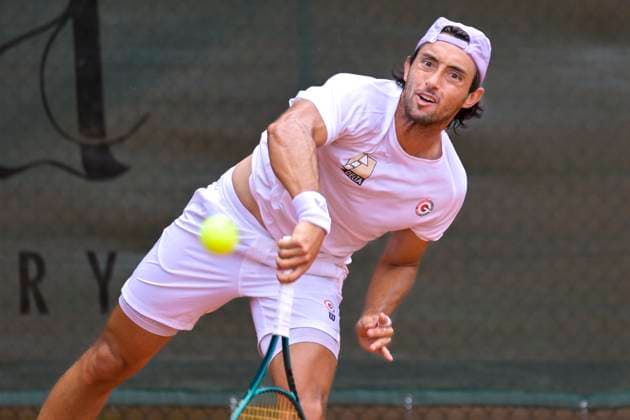Thiago Agustin Tirante ARG 06 07 2025 Tennis 1 Bundesliga Men, TC Bredeney vs TC Großhesselohe, Tennis Club Bredeney, Essen, Copyright: xpepphotox xPeterxEppingerx pep00321, pep_20250706_hm_77872