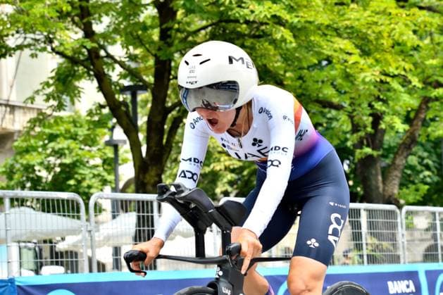 AMIALIUSIK Alena (UAD) during Giro d Italia Women - Stage 1 - Bergamo Bergamo, Giro d Italia race in Bergamo, Italy, July 06 2025  Copyright: xDavidexVaninetti IPAxSportx xipa-agency.netx xx IPA_60037301 IPA_Agency_IPA60037301
