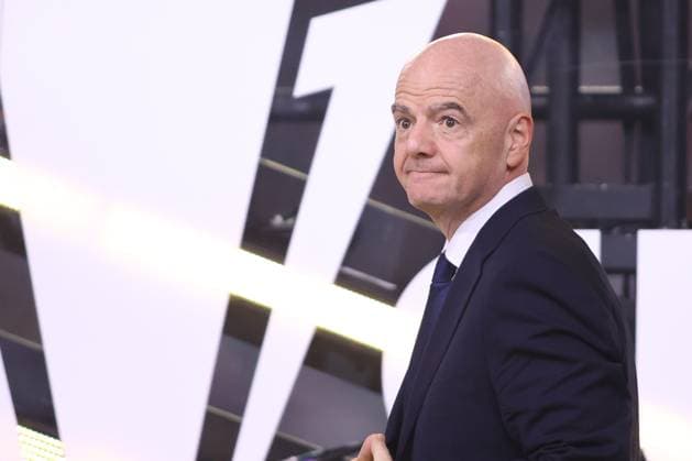 UNITED STATES VS MEXICO - COPA ORO - 06 JULIO 2025 HOUSTON,TEXAS. JULY 06th: Gianni Infantino FIFA President During the Final match between United States and Mexico in the Concacaf Gold Cup 2025, held at the NRG Stadium, in Houston,Texas (PHOTO BY FABIAN MEZA STRAFFON IMAGES IMAGO MANDATORY CREDIT EDITORIAL USE Copyright: xFABIANxMEZAx