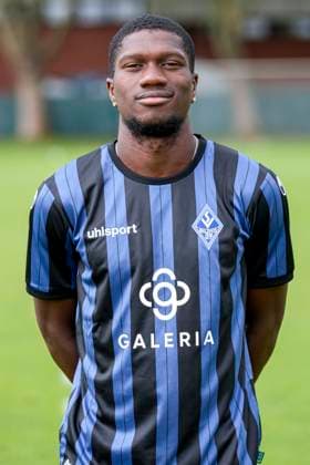 Emmanuel Iwe SV Waldhof Mannheim 3 Liga, portrait date 2025 2026 xozx