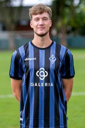 Jascha Brandt SV Waldhof Mannheim 3 Liga, portrait date 2025 2026 xozx