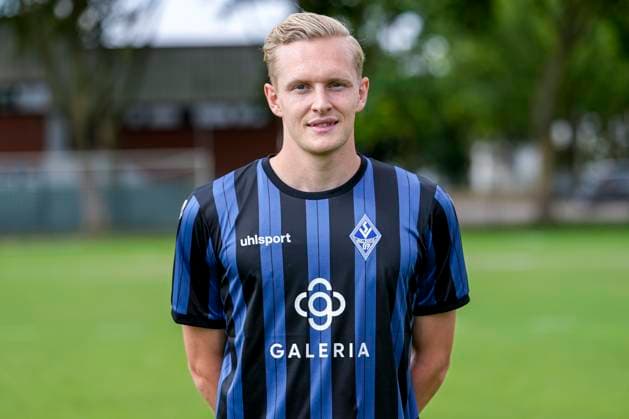 Julian Rieckmann SV Waldhof Mannheim 3 Liga, portrait date 2025 2026 xozx