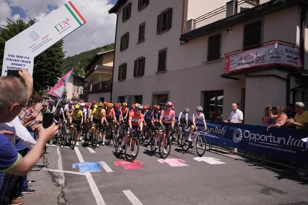 Cycling, Women, Giro d Italia, 2nd stage