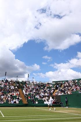 Flavio Cobolli during his Round of 16 match Wimbledon Tennis Championships, Day 8, The All England Lawn Tennis and Croquet Club, London, UK - 07 Jul 2025London The All England Lawn Tennis and United Kingdom  Copyright: xJamesxMarsh Shutterstockx 15387973u