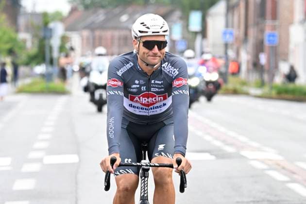 Tour de France 2025 Stage 3 DUINKERKE, FRANCE - JULY 07 : Rickaert Jonas (BEL) of Alpecin - Deceuninck during stage 3 of the 112th edition of Tour de France an UCI World Tour 2.UWT cycling road race stage for Men Elite of 178 km with start in Valenciennes and finish in Duinkerke on July 7, 2025 in Duinkerke, France, 07 07 2025 ( Motordriver Kenny Verfaillie - Duinkerke France  Copyright: xJanxDexMeuleneirx