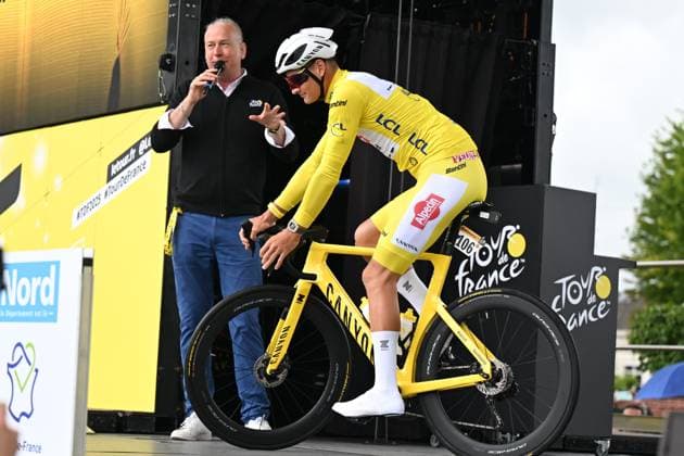 07-07-2025 Tour De France; Tappa 03 Valenciennes - Dunkerque; 2025, Alpecin - Deceuninck; Van Der Poel, Mathieu; Valenciennes; 