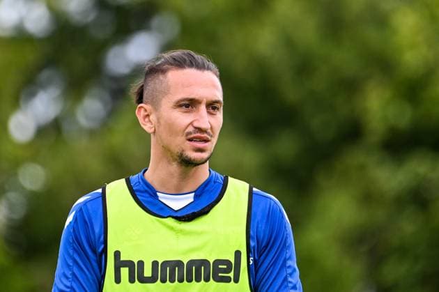 GER, 2 BL, 1 FC Magdeburg, training camp in Bad Wörishofen 07 07 2025, Stadion Am Unteren Hart, Bad Wörishofen, GER, 2 BL, 1 FC Magdeburg, training camp in Bad Wörishofen, in the picture Baris Atik Magdeburg, 23 nordphotoxGmbHx xHafner nph00200
