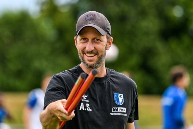 GER, 2 BL, 1 FC Magdeburg, training camp in Bad Wörishofen 07 07 2025, Stadion Am Unteren Hart, Bad Wörishofen, GER, 2 BL, 1 FC Magdeburg, training camp in Bad Wörishofen, in the picture Andreas Schumacher Magdeburg nordphotoxGmbHx xHafner nph00200