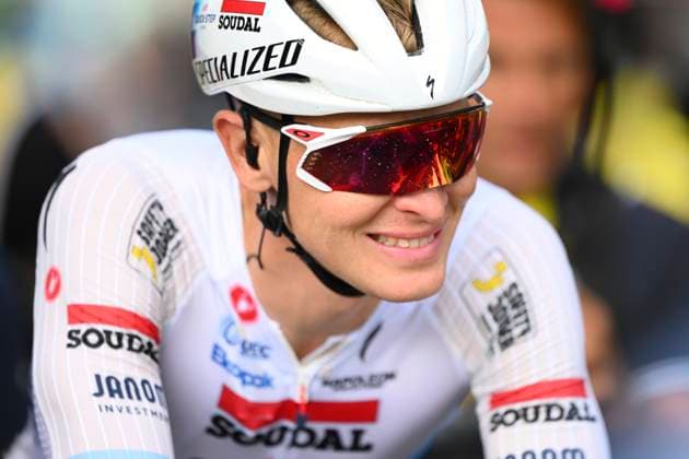 Tour de France 2025 Stage 3 DUINKERKE, FRANCE - JULY 07 : Merlier Tim (BEL) of Soudal Quick-Step after stage 3 of the 112th edition of Tour de France an UCI World Tour 2.UWT cycling road race stage for Men Elite of 178 km with start in Valenciennes and finish in Duinkerke on July 7, 2025 in Duinkerke, France, 07 07 2025 ( Motordriver Kenny Verfaillie - Duinkerke France  Copyright: xVincentxKalutx