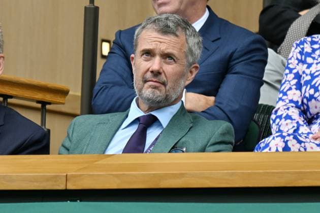 Wimbledon Tennis Championships - Day 8 LONDON, UNITED KINGDOM - JULY 7: King Fredrick of Denmark watches tennis from the Royal Box during the eighth day of the 2025 Wimbledon Championships at The All England Lawn Tennis and Croquet Club in Wimbledon on July 7, 2025, in London, England Ray Tang Anadolu London United Kingdom. Editorial use only. Please get in touch for any other usage.  Copyright: x2025xAnadoluxRayxTangx