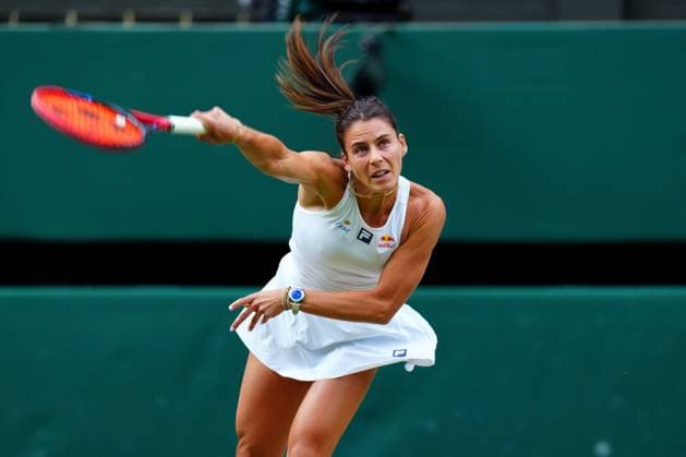 Emma Navarro during her fourth round match Wimbledon Tennis Championships, Day 8, The All England Lawn Tennis and Croquet Club, London, UK - 07 Jul 2025London The All England Lawn Tennis and United Kingdom  Copyright: xJavierxGarcia Shutterstockx 15387972dw