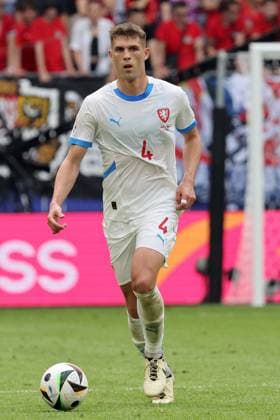 ROBIN HRANAC, Repubblica Ceca, Euro 2024, Georgia vs Czech Republic 1-1, 22-06-2024, Azione, Action, Single shot CAMPIONATI EUROPEI GERMANIA EURO 2024 GEORGIA-REPUBBLICA CECA 1-