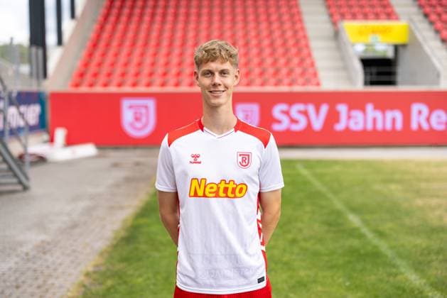 07.07.2025, Fussball, GER, Saison 2025 2026, 3.Liga,Pressetermin, SSV Jahn Regensburg Leopold Wurm, SSV Jahn Regensburg; 3. Liga, Portraittermin 2025 2026, DFL REGULATIONS PROHIBIT ANY USE OF PHOTOGRAPHS AS IMAGE SEQUENCES AND OR QUASI-VIDEO.