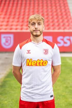 07 07 2025, Football, GER, Season 2025 2026, 3 Liga,Press appointment, SSV Jahn Regensburg Noel Eichinger, SSV Jahn Regensburg 3 Liga, Portrait appointment 2025 2026, DFL REGULATES PROHIBIT ANY USE OF PHOTOGRAPHS AS IMAGE SEQUENCES AND OR QUASI VIDEO
