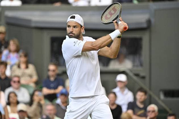 Tennis : Wimbledon -2025 - ITF - Tennis - Wimbledon - ITF - Grigor Dimitrov - Bulgarie GB  Copyright: xChryslenexCaillaudx xPznewzx