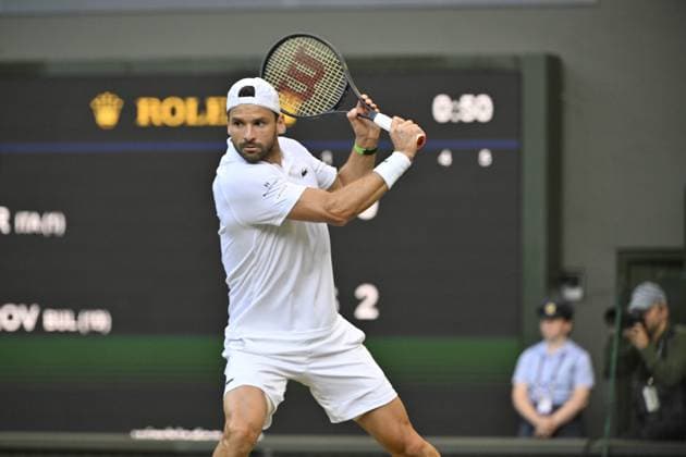 Tennis : Wimbledon -2025 - ITF - Tennis - Wimbledon - ITF - Grigor Dimitrov - Bulgarie GB  Copyright: xChryslenexCaillaudx xPznewzx