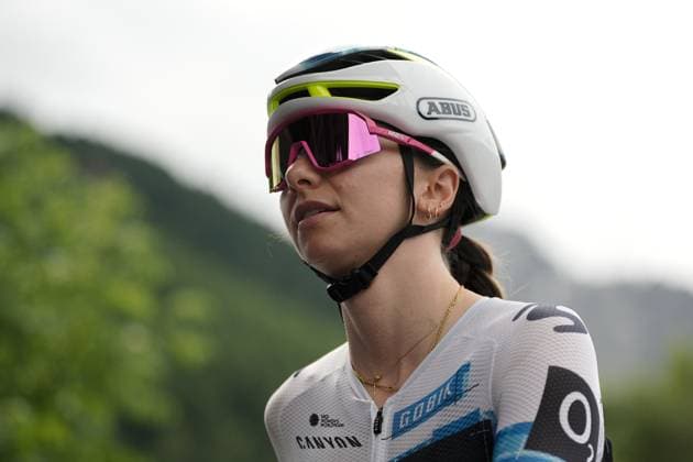 Movistar Team™s Lippert Liane during the 3rd stage of the Giro d™Italia Women, from Vezza d™Oglio to Trento, Italy Tuesday, July 08, 2025. - cycling .  Copyright: xMarcoxAlpozzi LaPressex