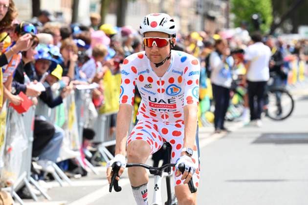 Tour de France 2025 Stage 4 ROUEN, FRANCE - JULY 08 : Wellens Tim (BEL) of UAE Team Emirates during stage 4 of the 112th edition of Tour de France an UCI World Tour 2.UWT cycling road race stage for Men Elite of 173 km with start in Amiens Metropole and finish in Rouen on July 8, 2025 in Rouen, France, 08 07 2025 ( Motordriver Kenny Verfaillie - Rouen France  Copyright: xVincentxKalutx