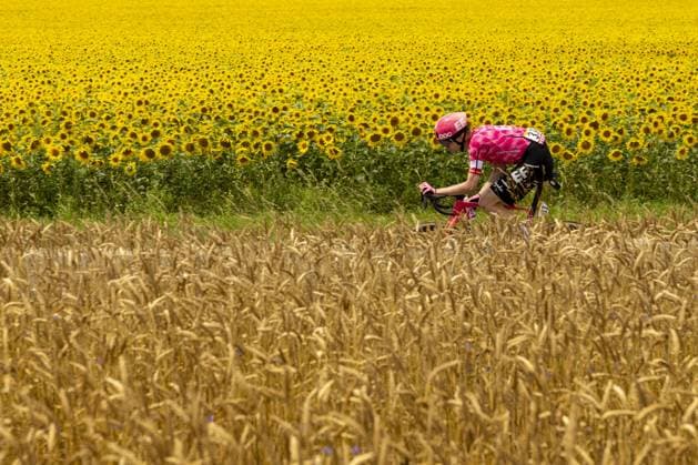 Danish Kasper Asgreen of EF Education-EasyPost pictured in action during the fourth stage of the 2025 Tour de France cycling, Amien Metropole - Rouen (173 km), on Tuesday 08 July 2025 in France. The 112th edition of the Tour de France starts on Saturday 5 July in Lille, France, and will finish in Paris, France on the 27th of July. DAVIDxPINTENS  x128688227x