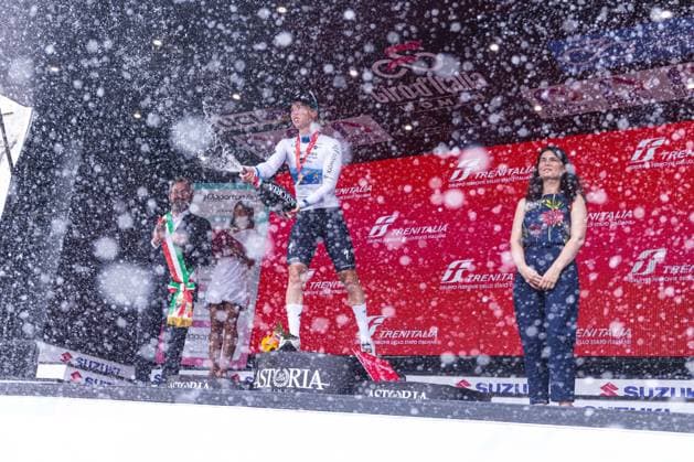 Lorena Wiebes, 3rd Stage Winner during Giro d Italia Women - Stage 3 - Vezza d Oglio Trento, Giro d Italia race in Trento, Italy, July 08 2025  Copyright: xTommasoxBerardi IPAxSportx xipa-agency.netx xx IPA_60132461 IPA_Agency_IPA60132461