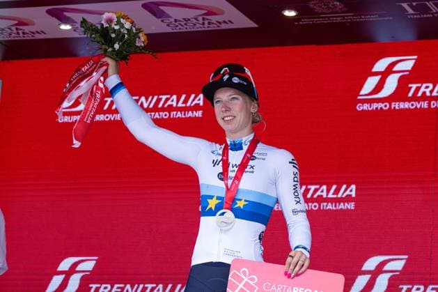 Lorena Wiebes, 3rd Stage Winner during Giro d Italia Women - Stage 3 - Vezza d Oglio Trento, Giro d Italia race in Trento, Italy, July 08 2025  Copyright: xTommasoxBerardi IPAxSportx xipa-agency.netx xx IPA_60132475 IPA_Agency_IPA60132475