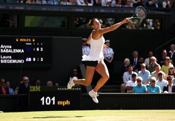 Aryna Sabalenka during her quarter final match Wimbledon Tennis Championships, Day 9, The All England Lawn Tennis and Croquet Club, London, UK - 08 Jul 2025London The All England Lawn Tennis and United Kingdom  Copyright: xEllaxLing Shutterstockx 15389337ce