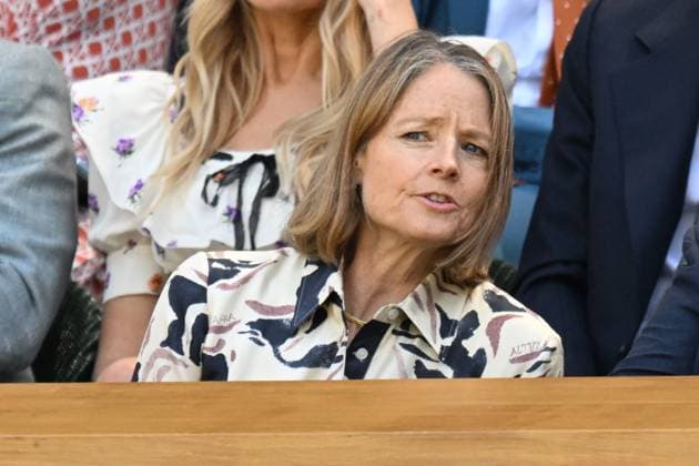Wimbledon Tennis Championships - Day 9 LONDON, UNITED KINGDOM - July 8: Jodie Foster watches tennis from the Royal Box during the ninth day of the 2025 Wimbledon Championships at The All England Lawn Tennis and Croquet Club in Wimbledon on July 8, 2025, in London, England Ray Tang Anadolu London United Kingdom. Editorial use only. Please get in touch for any other usage.  Copyright: x2025xAnadoluxRayxTangx