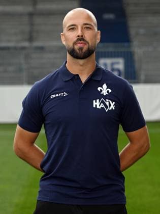 08 07 2025, xjhx, Soccer 2 Bundesliga, SV Darmstadt 98 photo appointment season 2025 26, Goalkeeper coach Alexander Kynaß SV Darmstadt 98 2 BL portrait appointment 2025 2026 Darmstadt