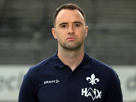 08 07 2025, xjhx, Football 2 Bundesliga, SV Darmstadt 98 photo appointment season 2025 26, Head of Performance Alexander Ryan SV Darmstadt 98 2 BL portrait appointment 2025 2026 Darmstadt