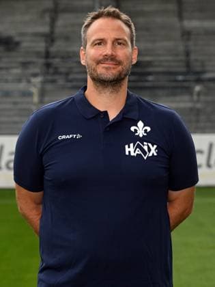 08 07 2025, xjhx, Football 2 Bundesliga, SV Darmstadt 98 photo appointment season 2025 26, Rehab coach Florian Bauer SV Darmstadt 98 2 BL portrait appointment 2025 2026 Darmstadt