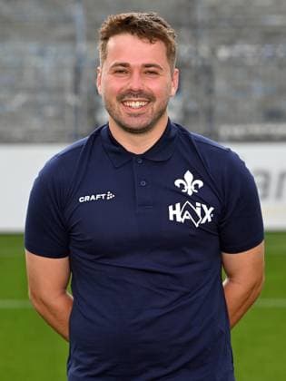 08 07 2025, xjhx, Football 2 Bundesliga, SV Darmstadt 98 photo appointment season 2025 26, Physiotherapist Max Schubert SV Darmstadt 98 2 BL portrait appointment 2025 2026 Darmstadt