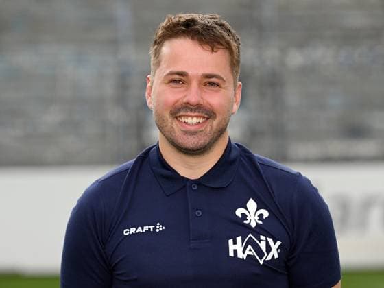 08 07 2025, xjhx, Football 2 Bundesliga, SV Darmstadt 98 photo appointment season 2025 26, Physiotherapist Max Schubert SV Darmstadt 98 2 BL portrait appointment 2025 2026 Darmstadt