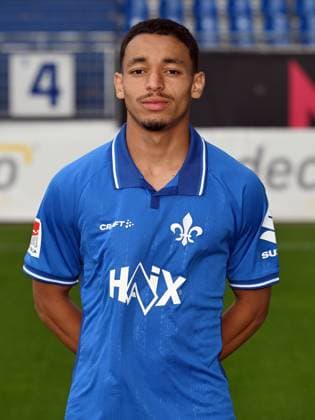 08 07 2025, xjhx, Football 2 Bundesliga, SV Darmstadt 98 photo appointment season 2025 26, Othmane El Idrissi SV Darmstadt 98 2 BL portrait appointment 2025 2026 Darmstadt