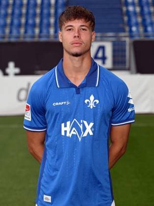 08 07 2025, xjhx, Football 2 Bundesliga, SV Darmstadt 98 photo appointment season 2025 26, Tim Arnold SV Darmstadt 98 2 BL portrait appointment 2025 2026 Darmstadt