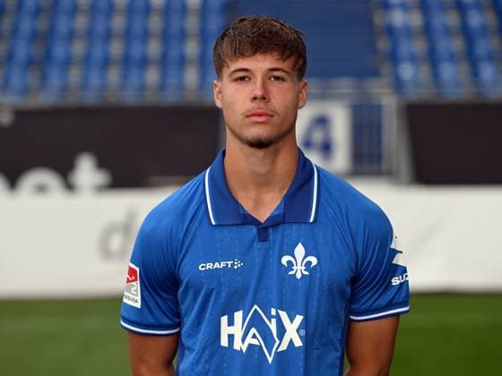 08 07 2025, xjhx, Football 2 Bundesliga, SV Darmstadt 98 photo appointment season 2025 26, Tim Arnold SV Darmstadt 98 2 BL portrait appointment 2025 2026 Darmstadt