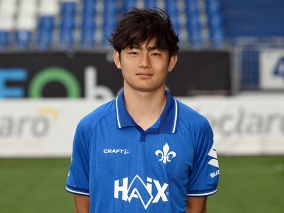 08 07 2025, xjhx, Football 2 Bundesliga, SV Darmstadt 98 photo appointment season 2025 26, Yosuke Furukawa SV Darmstadt 98 2 BL portrait appointment 2025 2026 Darmstadt