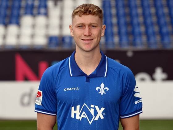 08 07 2025, xjhx, Football 2 Bundesliga, SV Darmstadt 98 photo appointment season 2025 26, Clemens Riedel SV Darmstadt 98 2 BL portrait appointment 2025 2026 Darmstadt