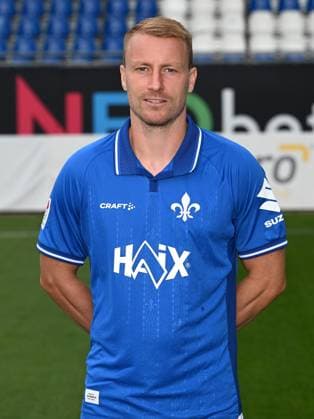 08 07 2025, xjhx, Football 2 Bundesliga, SV Darmstadt 98 photo appointment season 2025 26, Fabian Holland SV Darmstadt 98 2 BL portrait appointment 2025 2026 Darmstadt
