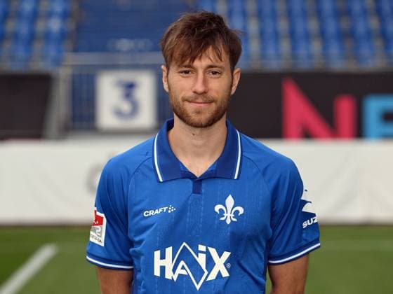 08 07 2025, xjhx, Football 2 Bundesliga, SV Darmstadt 98 photo appointment season 2025 26, Matthias Bader SV Darmstadt 98 2 BL portrait appointment 2025 2026 Darmstadt