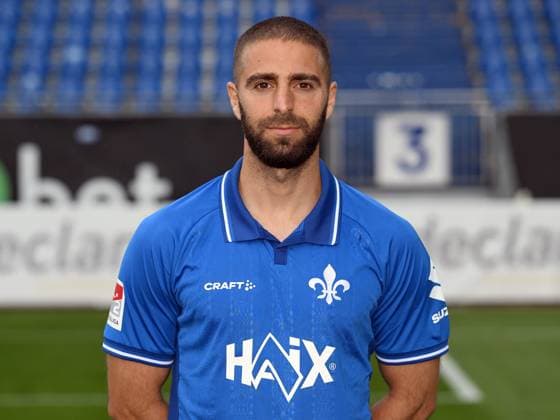 08 07 2025, xjhx, Football 2 Bundesliga, SV Darmstadt 98 photo appointment season 2025 26, Serhat Semih Güler SV Darmstadt 98 2 BL portrait appointment 2025 2026 Darmstadt