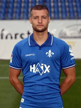 08 07 2025, xjhx, Football 2 Bundesliga, SV Darmstadt 98 photo appointment season 2025 26, Fabian Nürnberger, SV Darmstadt 98 2 BL portrait appointment 2025 2026 Darmstadt