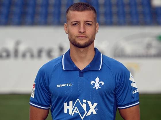 08 07 2025, xjhx, Football 2 Bundesliga, SV Darmstadt 98 photo appointment season 2025 26, Fabian Nürnberger, SV Darmstadt 98 2 BL portrait appointment 2025 2026 Darmstadt