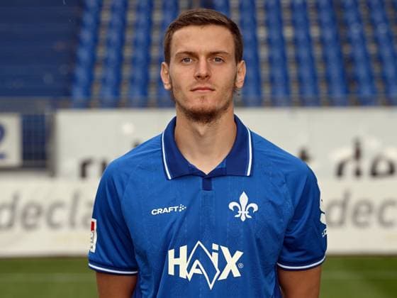 08 07 2025, xjhx, Football 2 Bundesliga, SV Darmstadt 98 photo appointment season 2025 26, Meldin Dreskovic SV Darmstadt 98 2 BL portrait appointment 2025 2026 Darmstadt