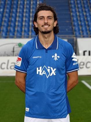 08 07 2025, xjhx, Football 2 Bundesliga, SV Darmstadt 98 photo appointment season 2025 26, Fraser Hornby SV Darmstadt 98 2 BL portrait appointment 2025 2026 Darmstadt