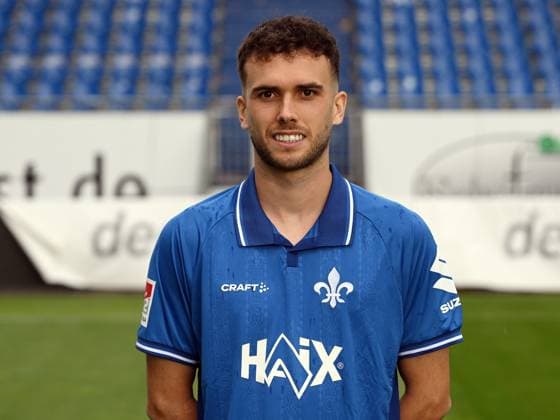08 07 2025, xjhx, Football 2 Bundesliga, SV Darmstadt 98 photo appointment season 2025 26, Sergio Lopez SV Darmstadt 98 2 BL portrait appointment 2025 2026 Darmstadt