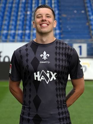 08 07 2025, xjhx, Football 2 Bundesliga, SV Darmstadt 98 photo appointment season 2025 26, Alexander Brunst SV Darmstadt 98 2 BL portrait appointment 2025 2026 Darmstadt