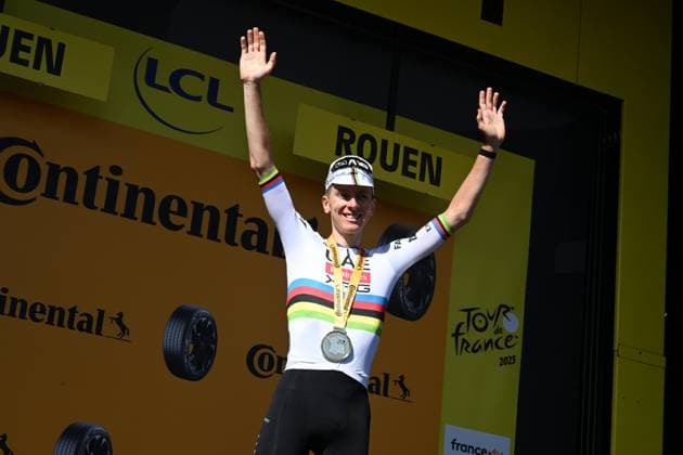 08-07-2025 Tour De France; Tappa 04 Amiens - Rouen; 2025, Uae Team Emirates - Xrg; Pogacar, Tadej; Rouen; 