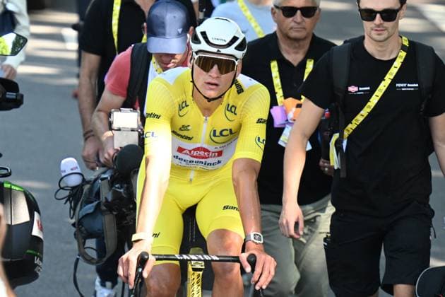 08-07-2025 Tour De France; Tappa 04 Amiens - Rouen; 2025, Alpecin - Deceuninck; Van Der Poel, Mathieu; Rouen; 