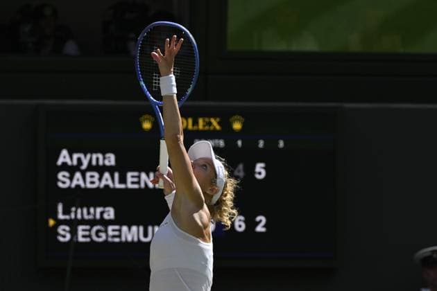 Tennis : Wimbledon -2025 - ITF - Tennis - Wimbledon - ITF - Lauroa Siegemund - Germany GB  Copyright: xChryslenexCaillaudx xPznewzx