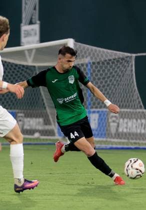 08.07.2025 Rrogozhine(Albania) KF Egnatia-Breidablik Kopavogur Champion s league first qualifyng round men s football Abdurramani Fangaj (R) Egnatia :
